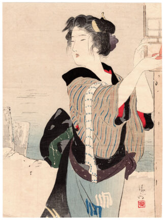 TEAHOUSE GIRL (Kaburagi Kiyokata)