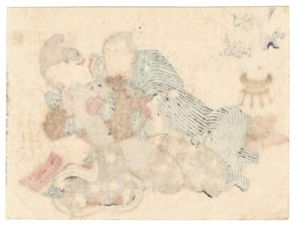 THE BEGINNING OF A LOVE AFFAIR: THE SHY TYPE (Utagawa School)